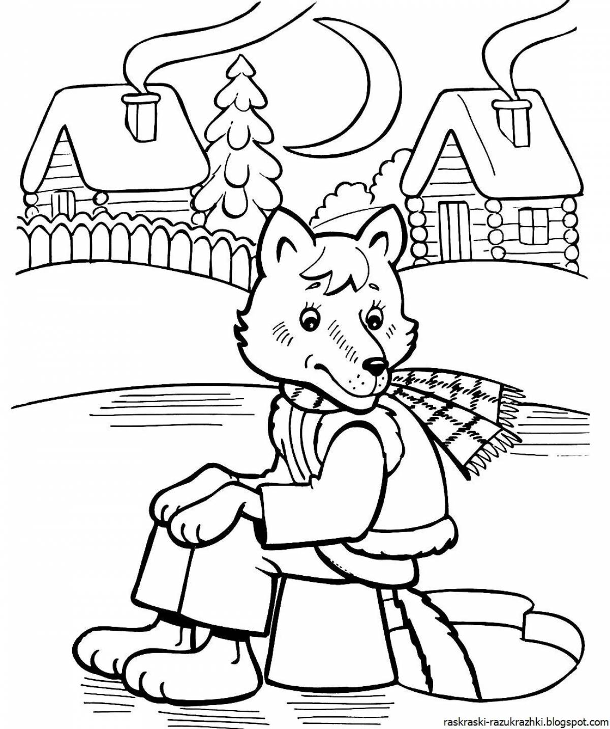 Based on Russian folk tales for preschoolers #7