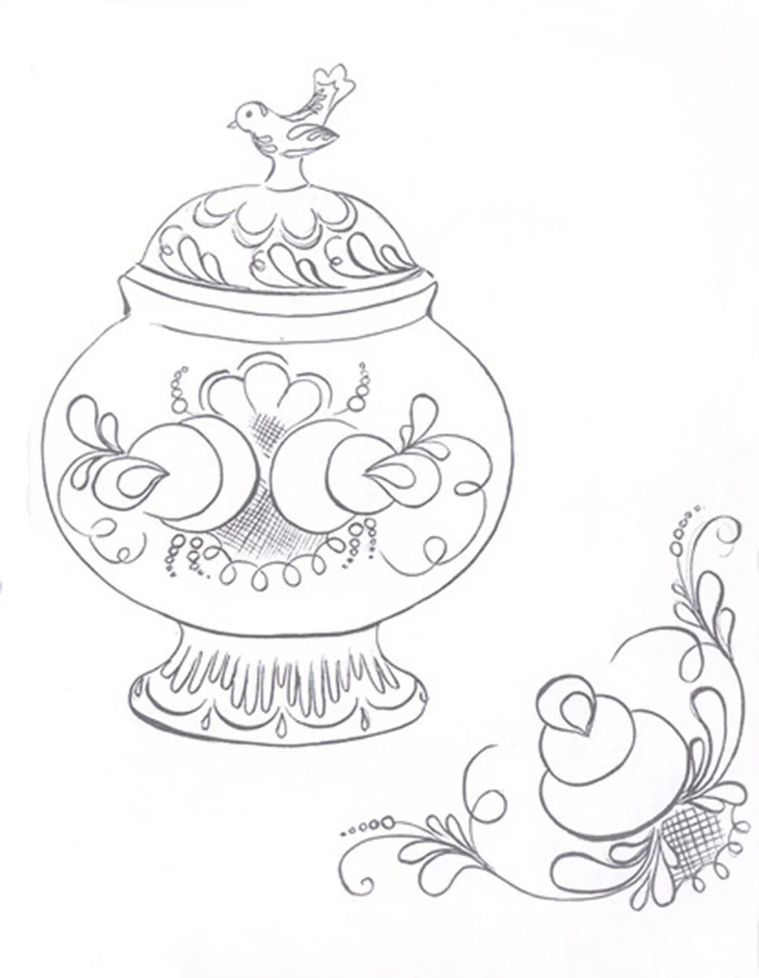 Гжель для детей 6 7 лет #22