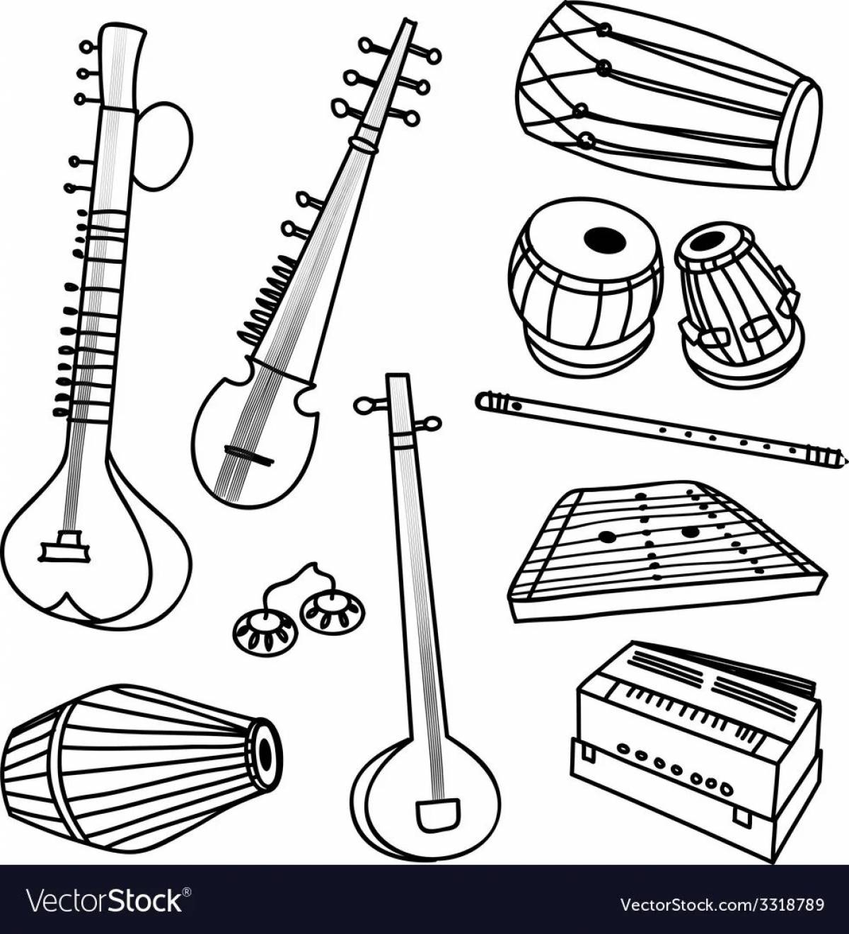 Russian folk instruments for children with names #21