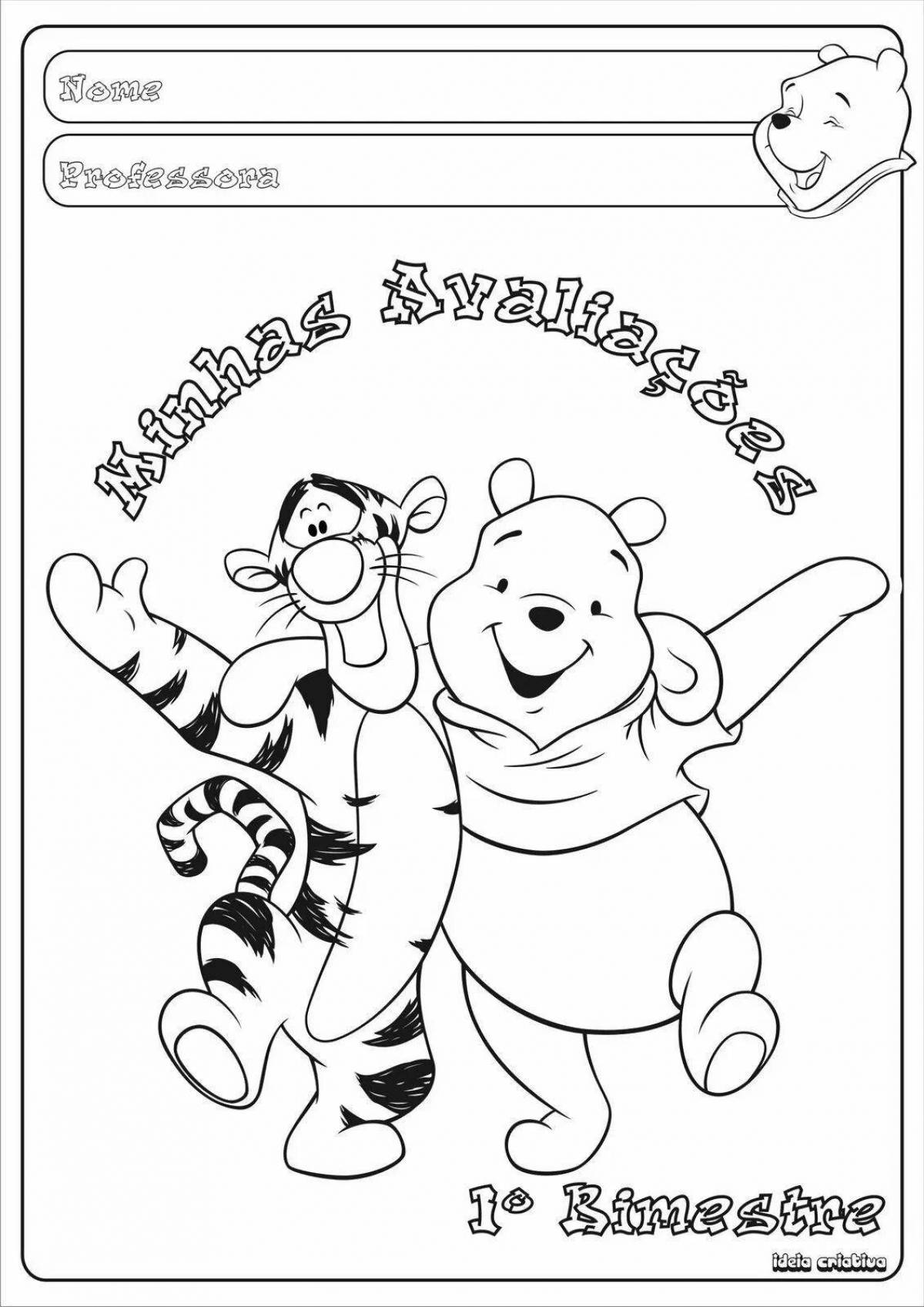 Sunny friends coloring book for kids