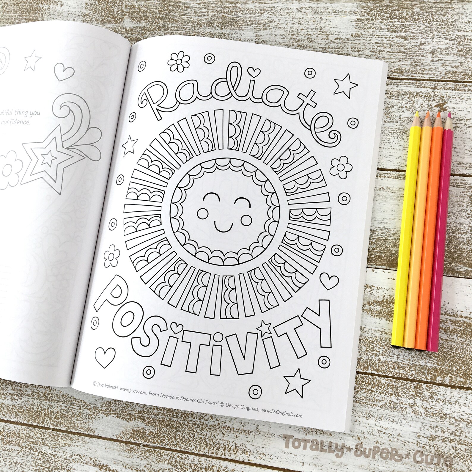 Color notebook coloring book for girls