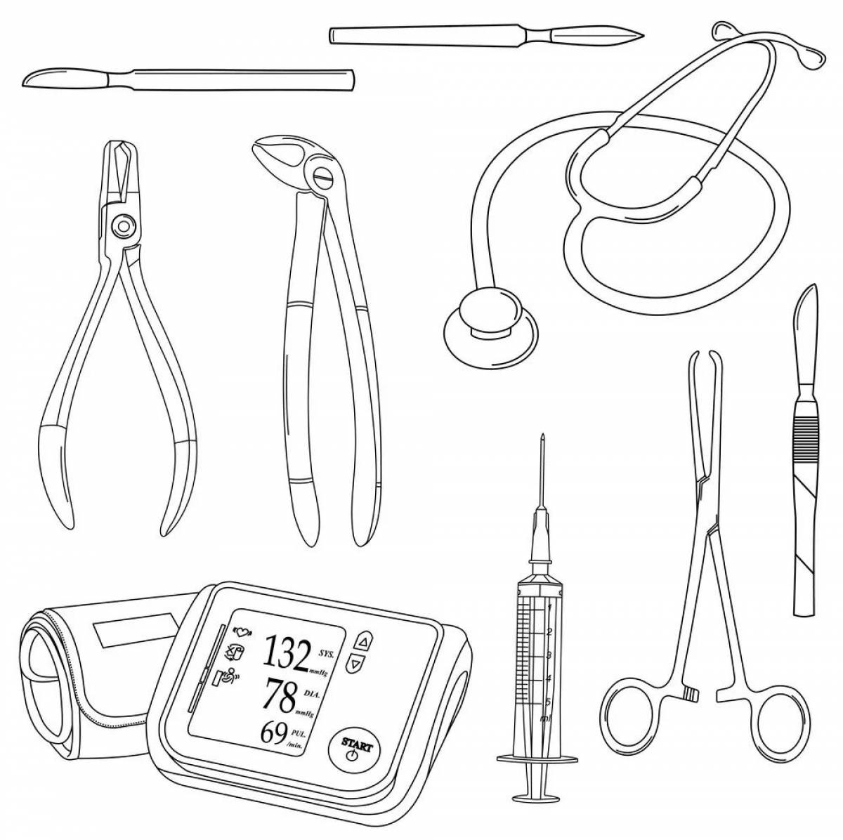 Больничные инструменты картинки