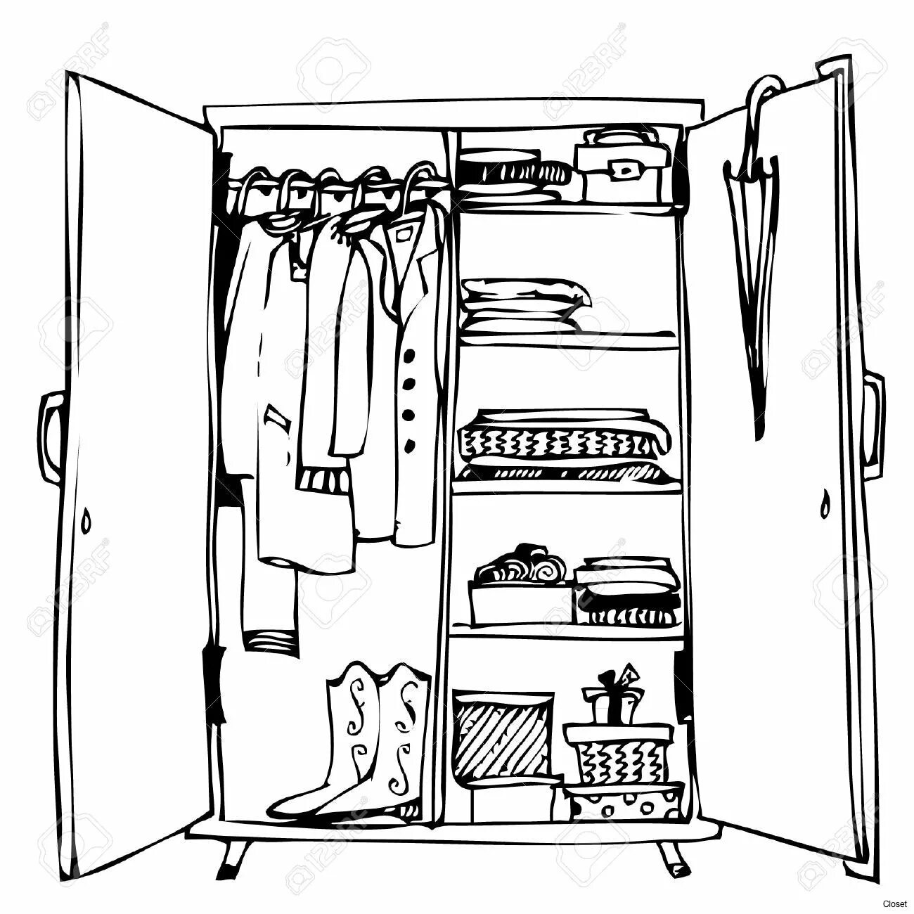 Clothing cabinet #1