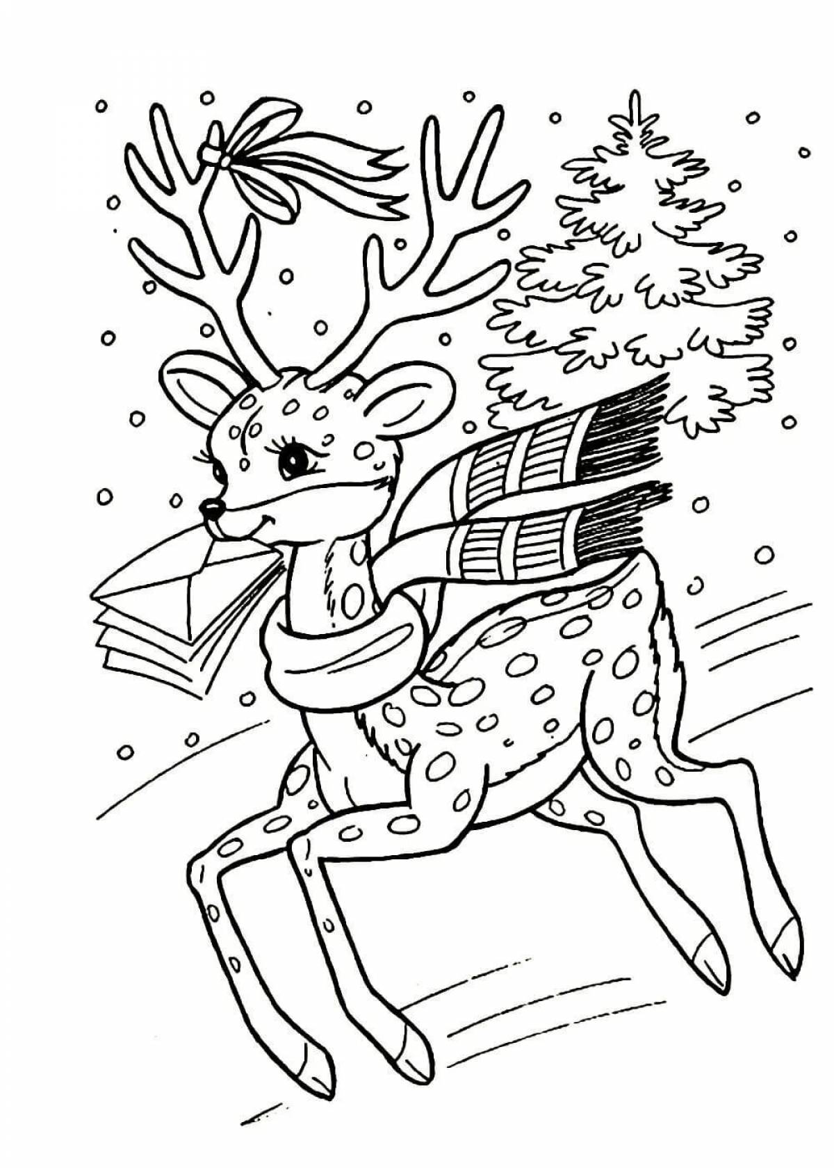 Christmas reindeer for kids #3