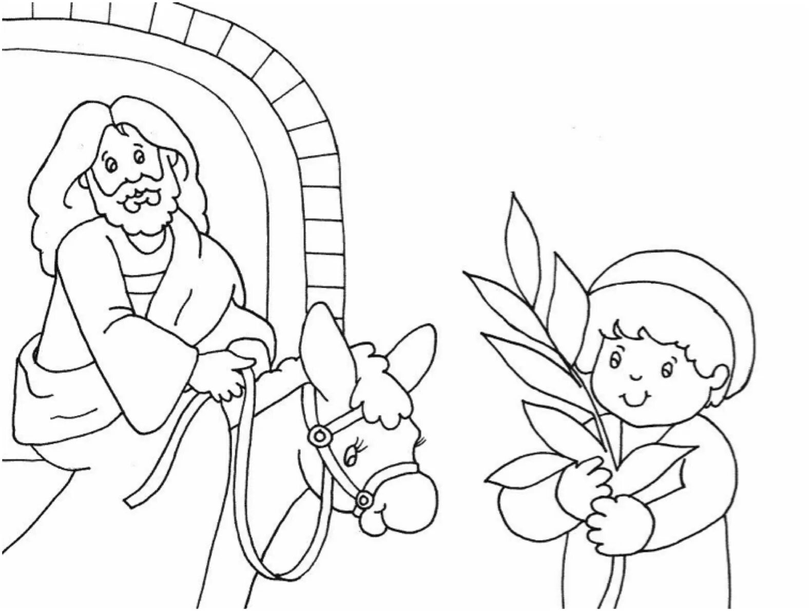 Glowing christian coloring book for kids