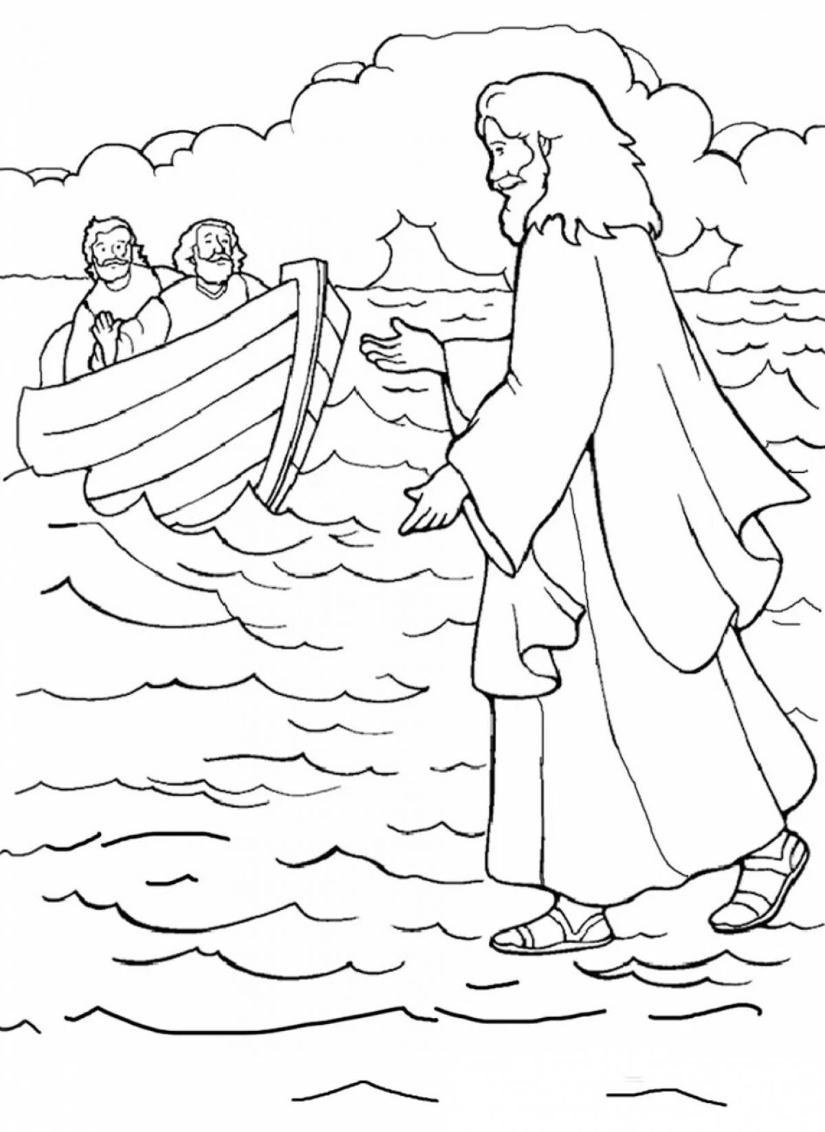Exciting Christian coloring book for kids