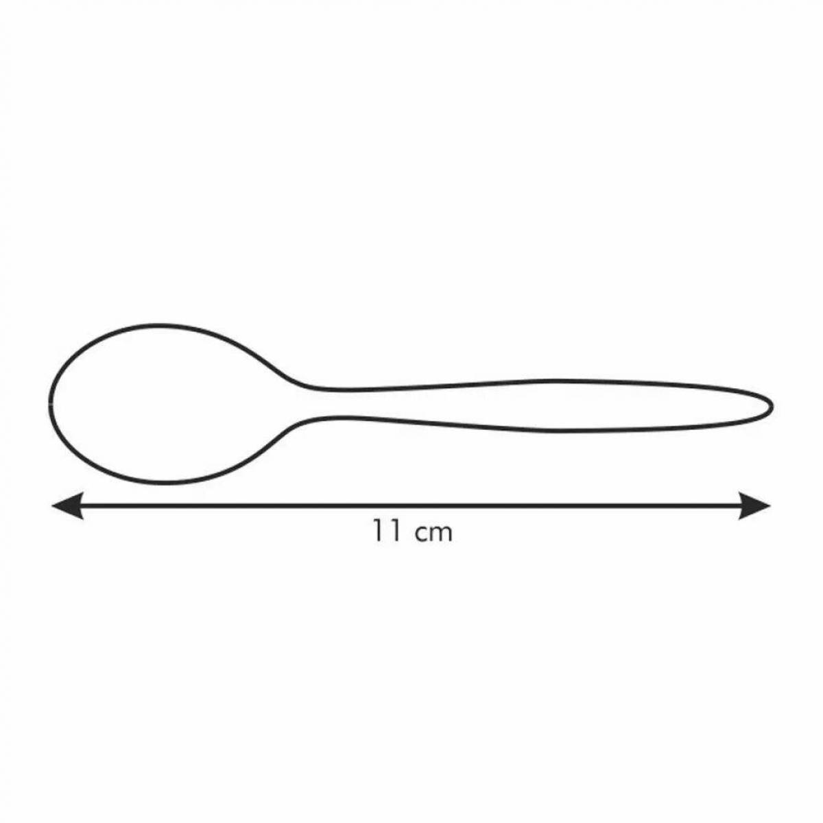 Children's wooden spoon #4