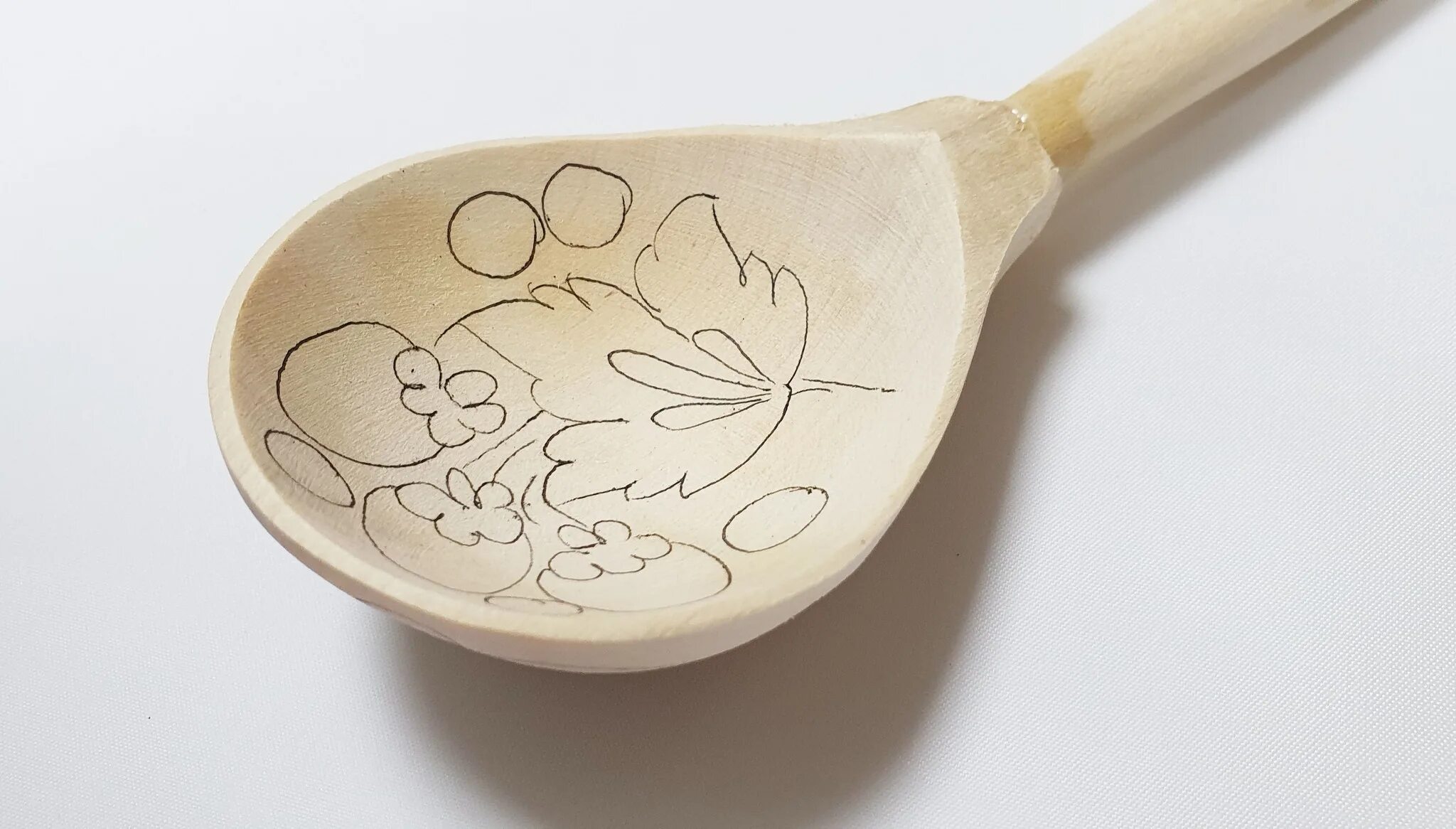 Children's wooden spoon #20