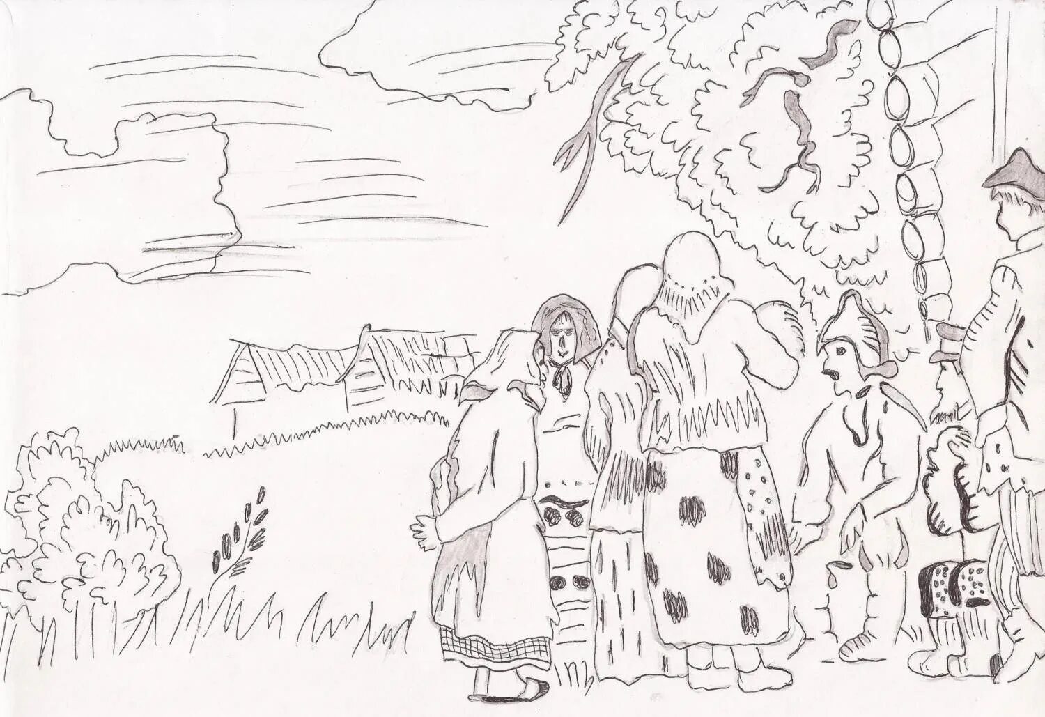 Joyful russia and motherland coloring pages for kids