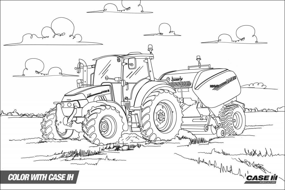 Joyful tractors for boys new