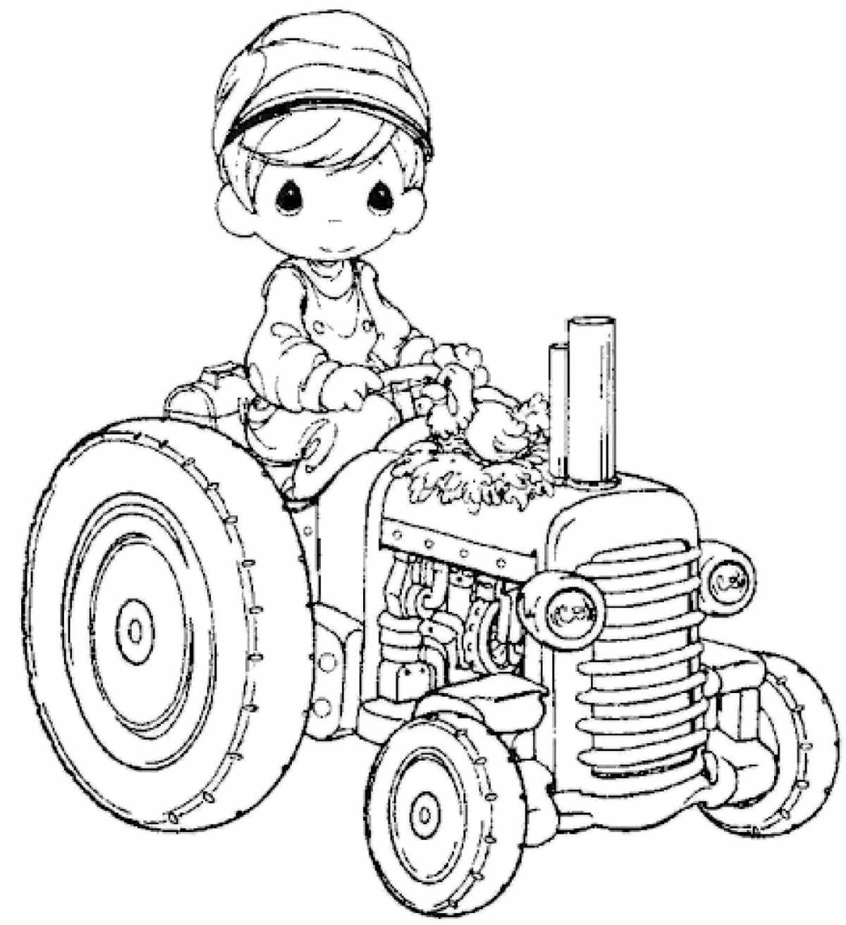 Сказочные тракторы для мальчиков новинка