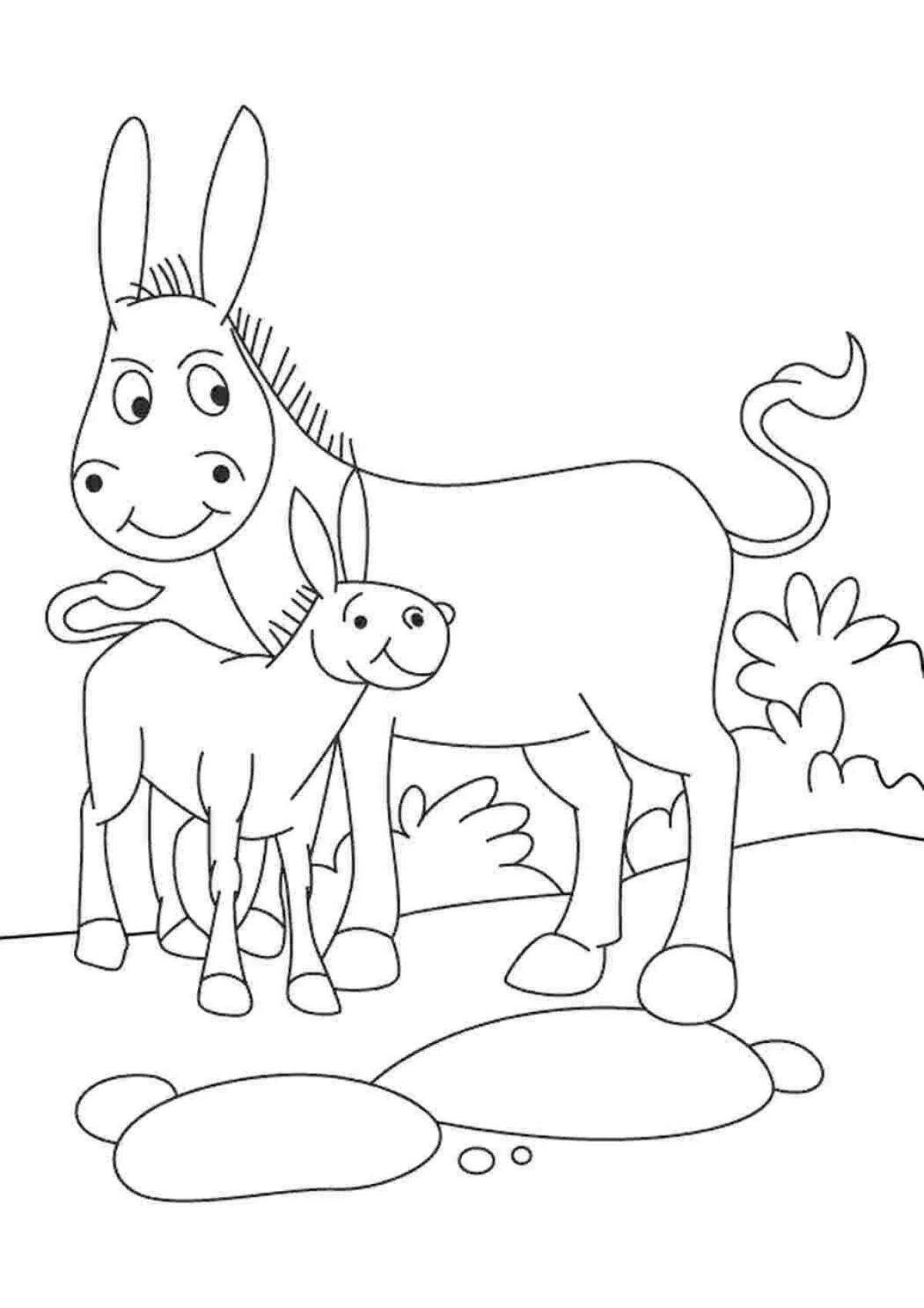 Donkey for children #4