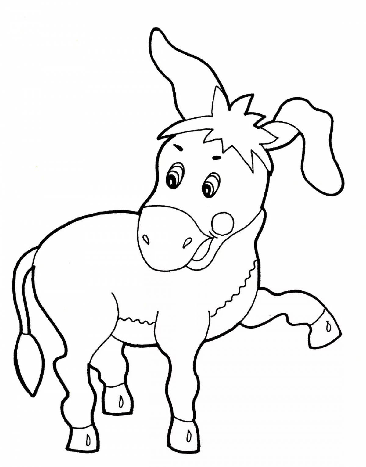 Donkey for children #8
