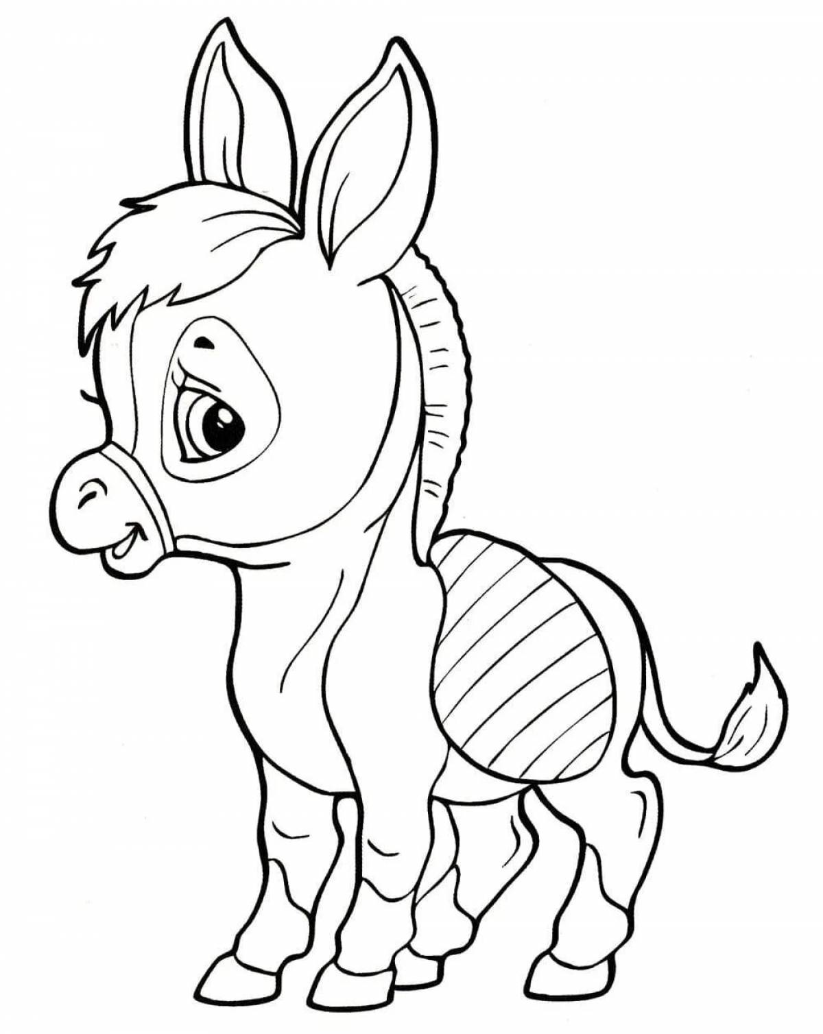 Осел для детей #9