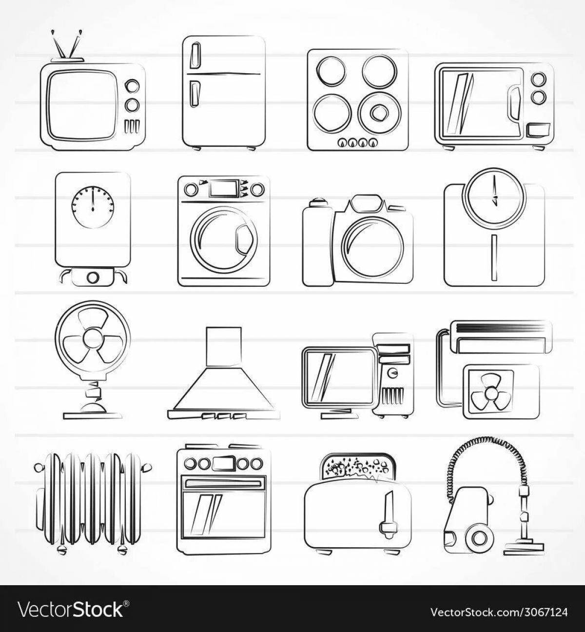 Preschool electrical appliances #2