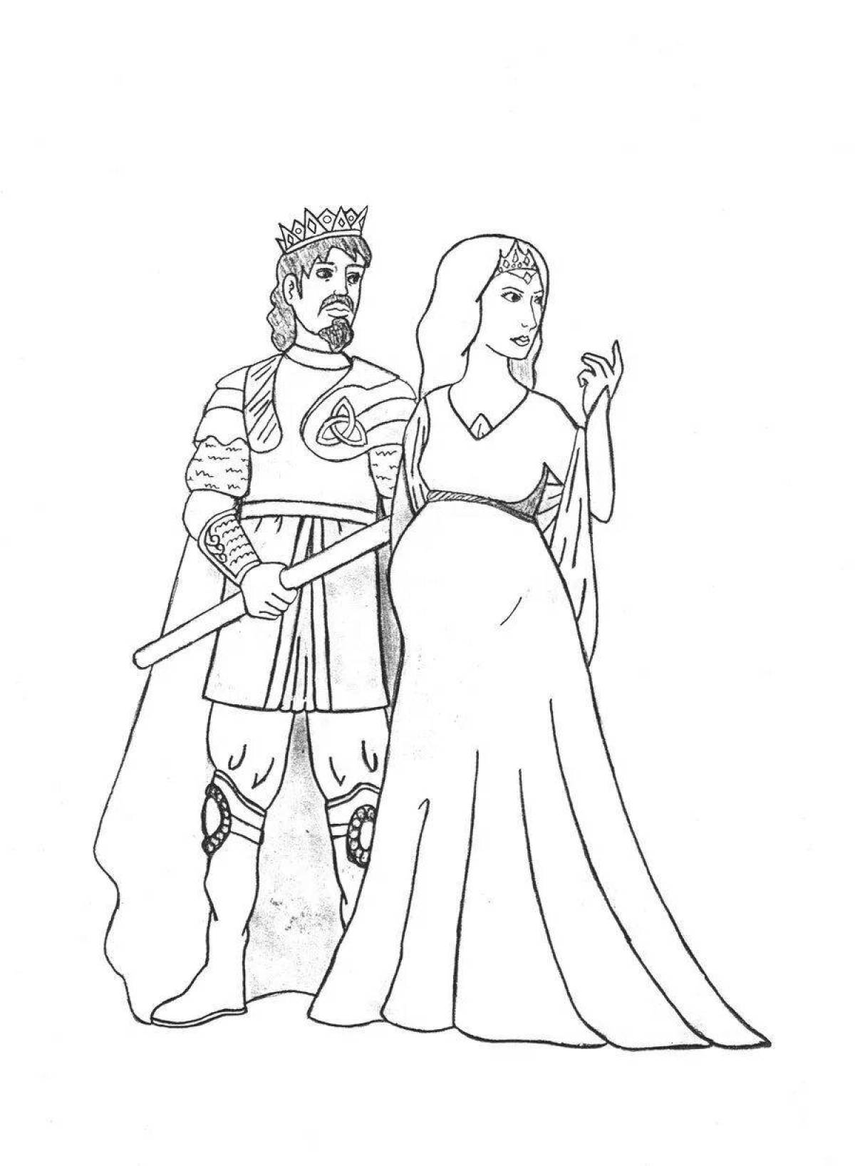 Король и Королева рисунок