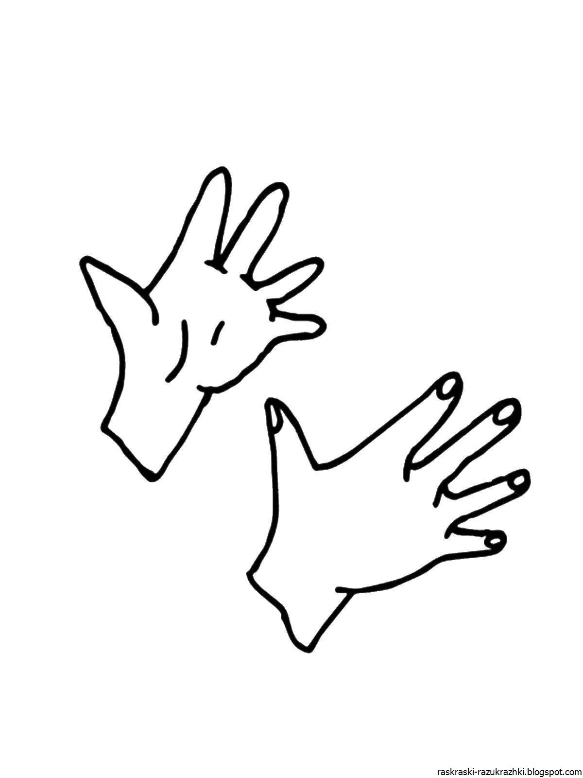 Unique palm tree coloring page for kids