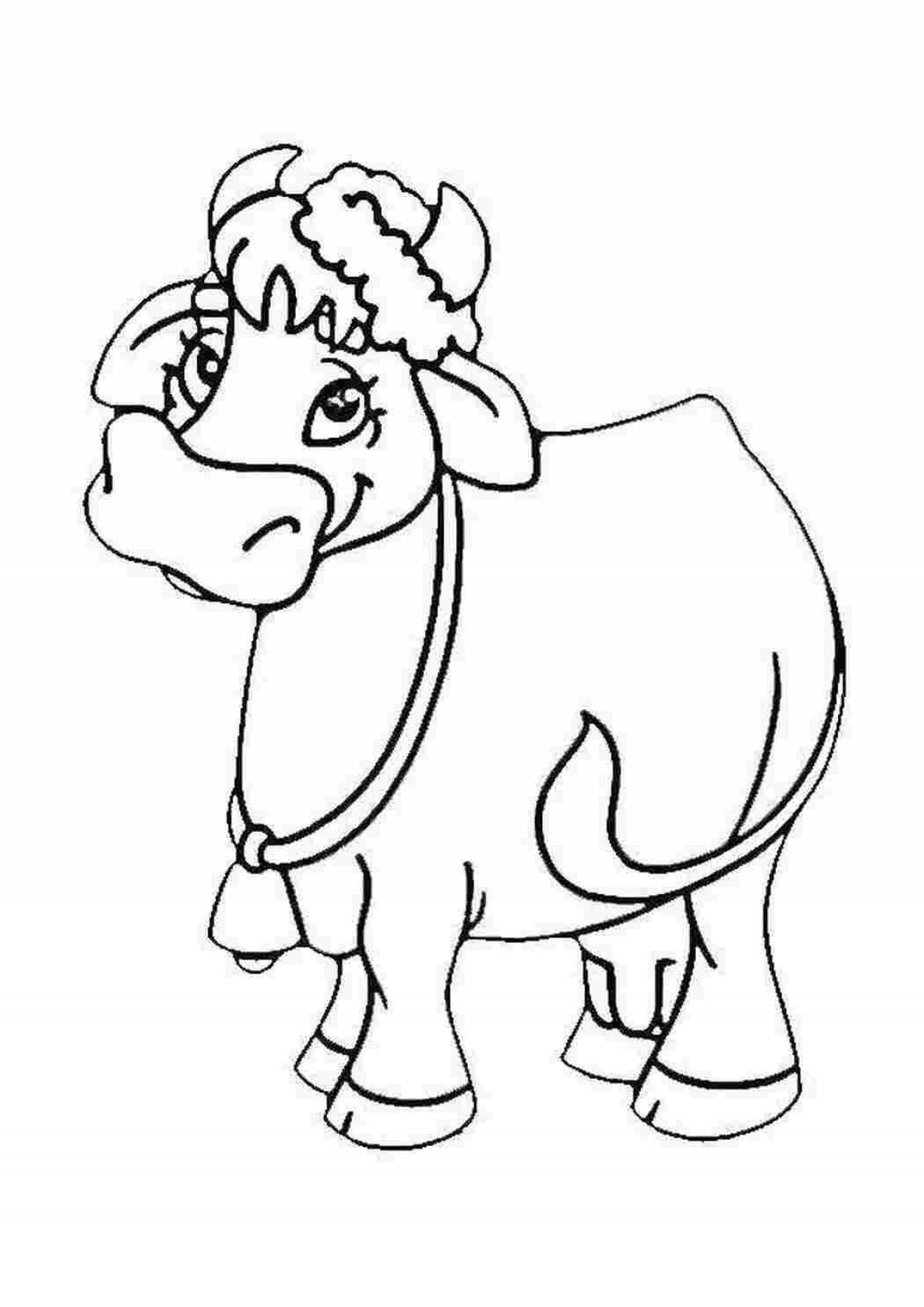 Распечатать коровку раскраску. Раскраска корова. Корова раскраска для детей. Корова рисунок раскраска. Бычок раскраска.