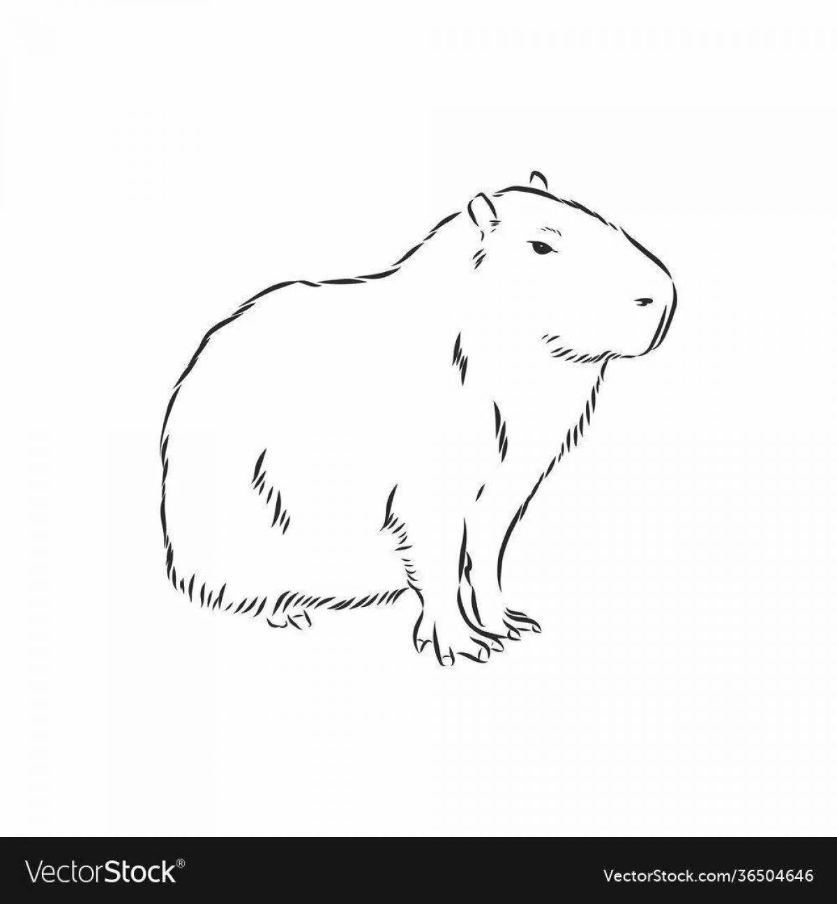 Capybara for kids #1