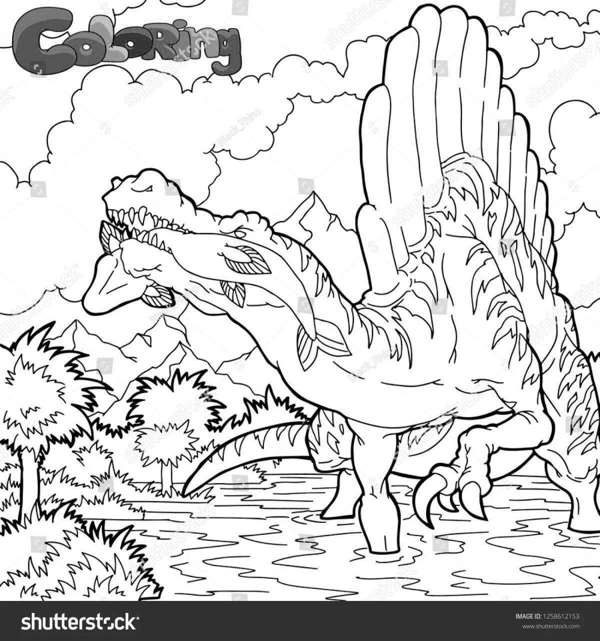 Спинозавр для детей #3