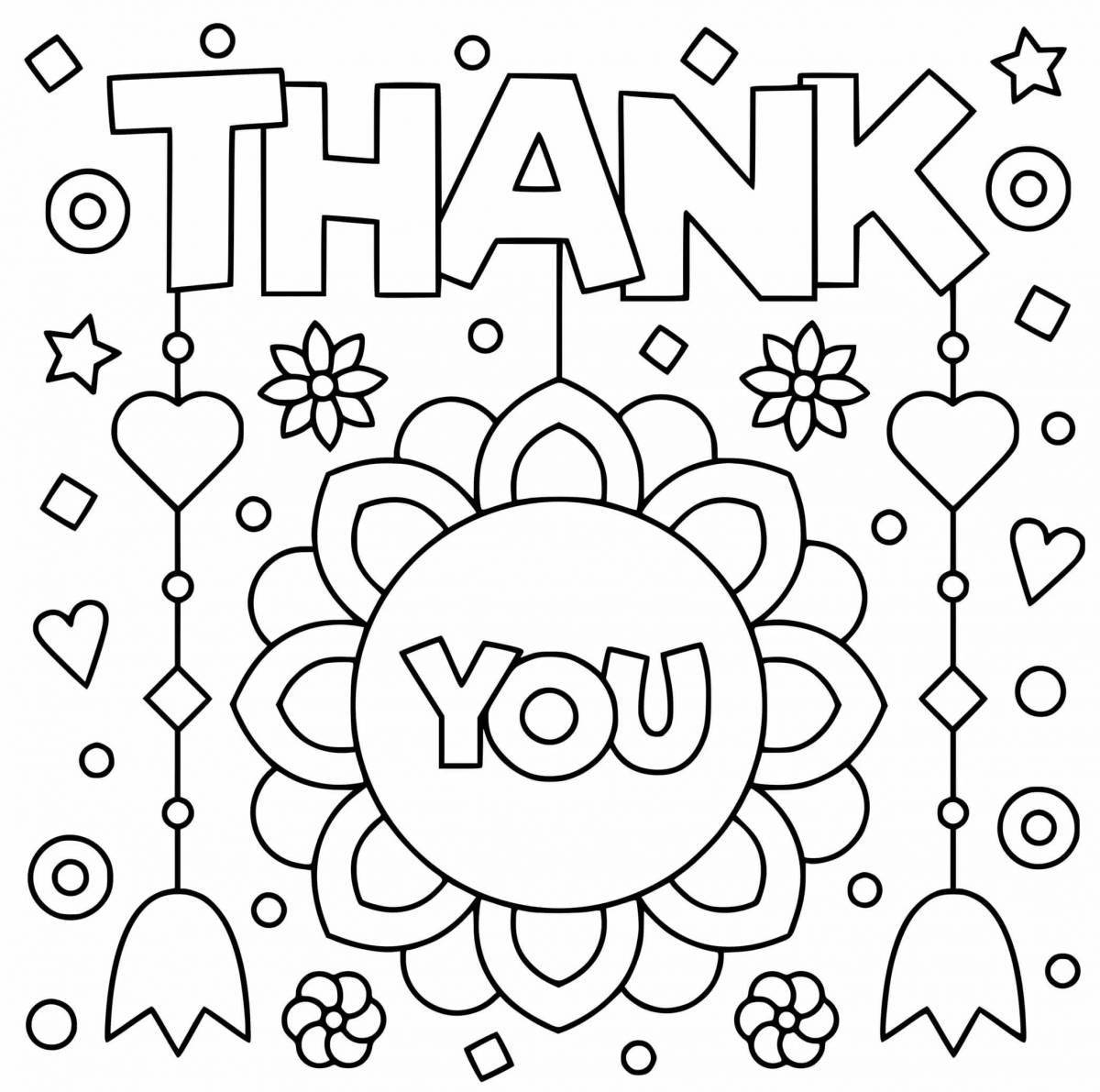 Colorful World Thanksgiving Day for Children