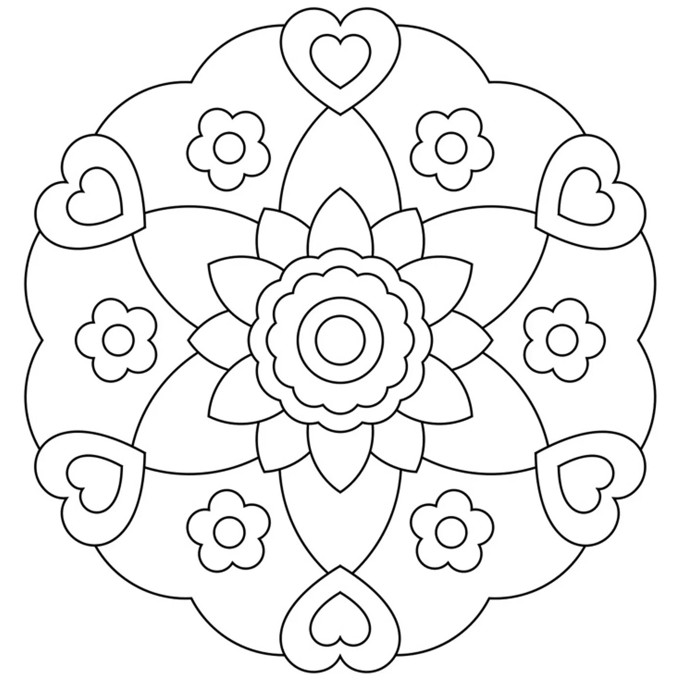 Patterns and ornaments for children #3