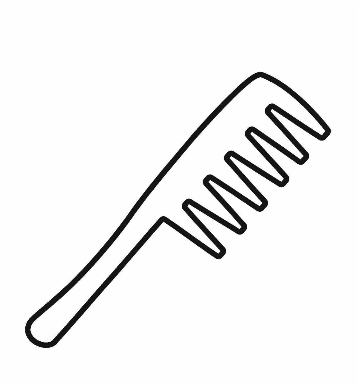 Раскраска радостные предметы гигиены