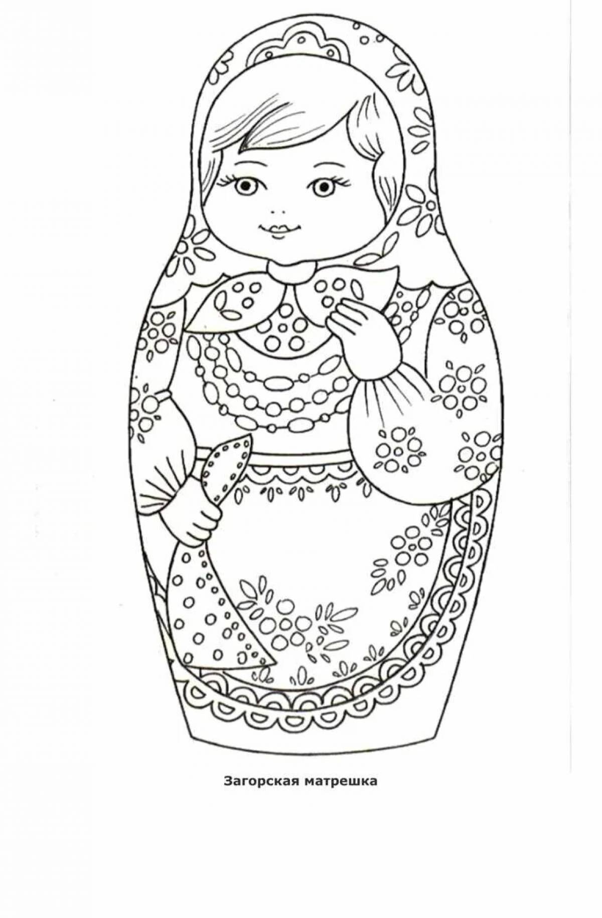 Russian doll for children #1