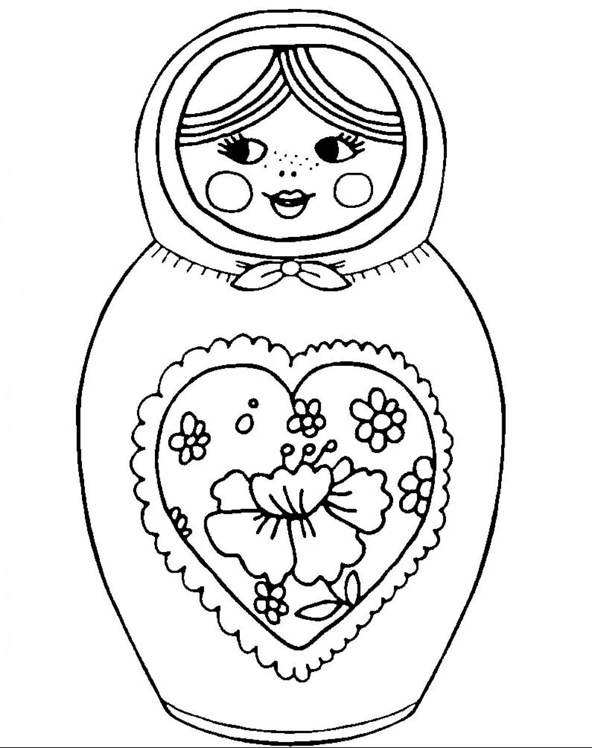Russian doll for children #3