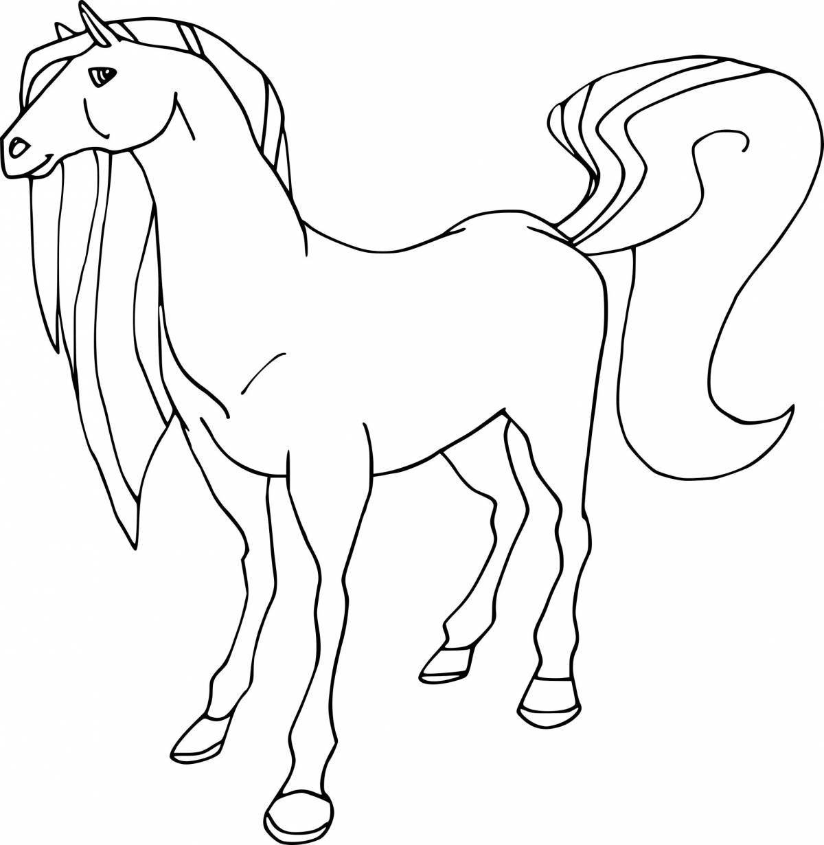 Horse for children 6 7 years old #1