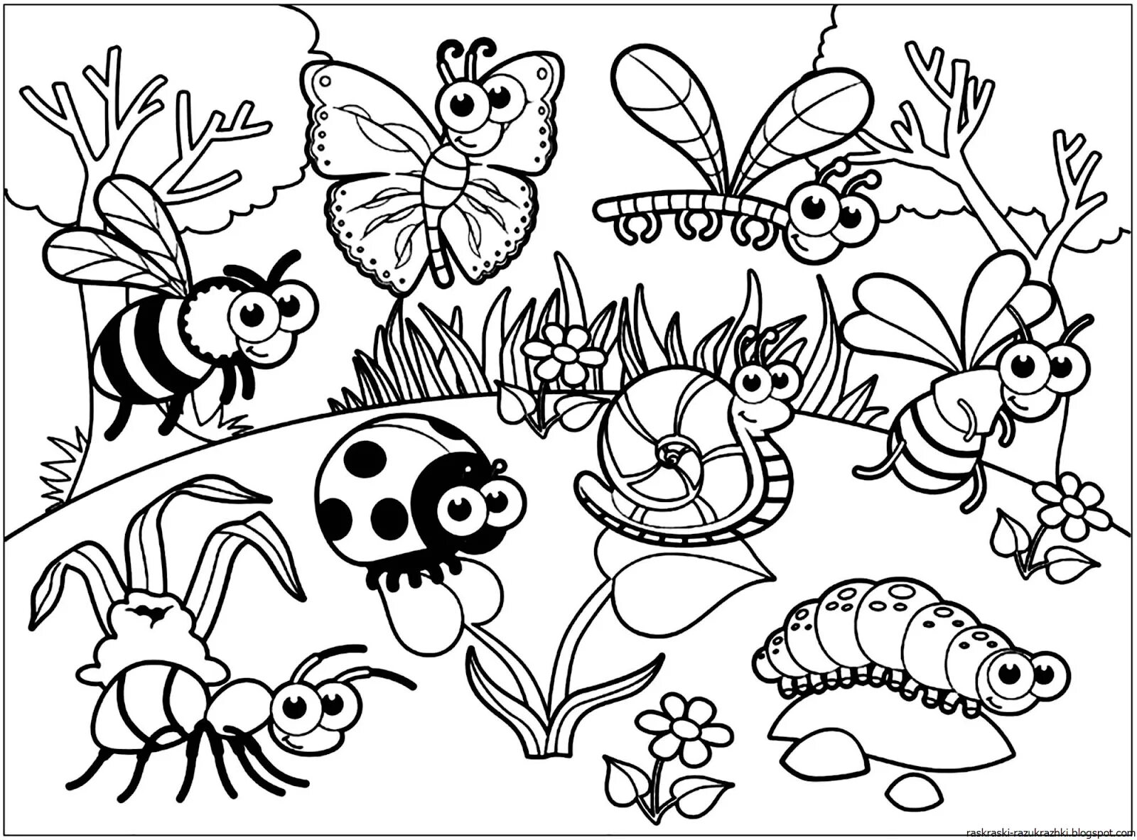 Insects for children 6 7 years old #10