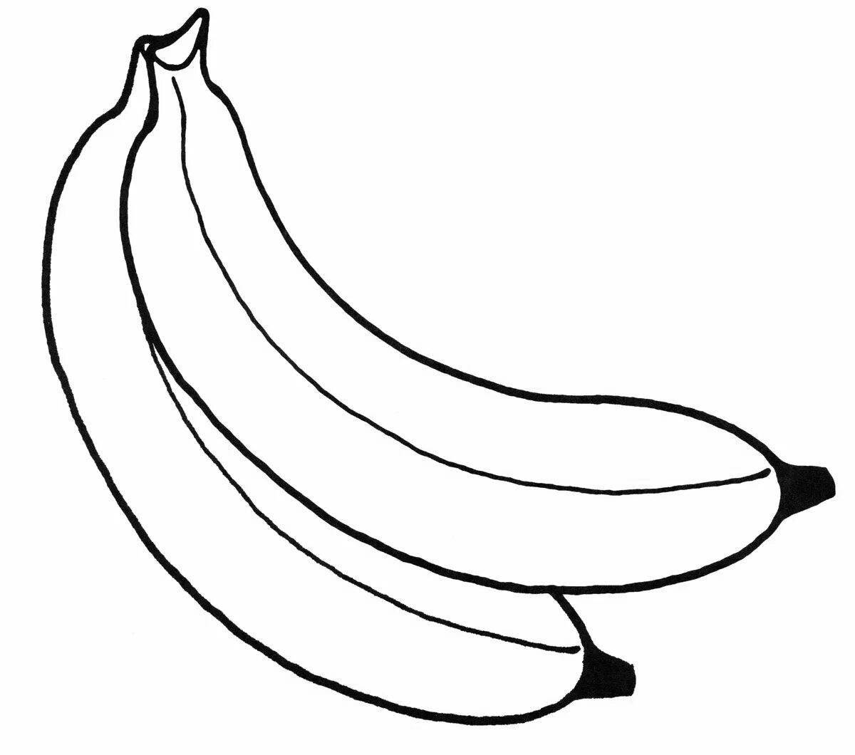 Банан для детей 3 4 лет #15