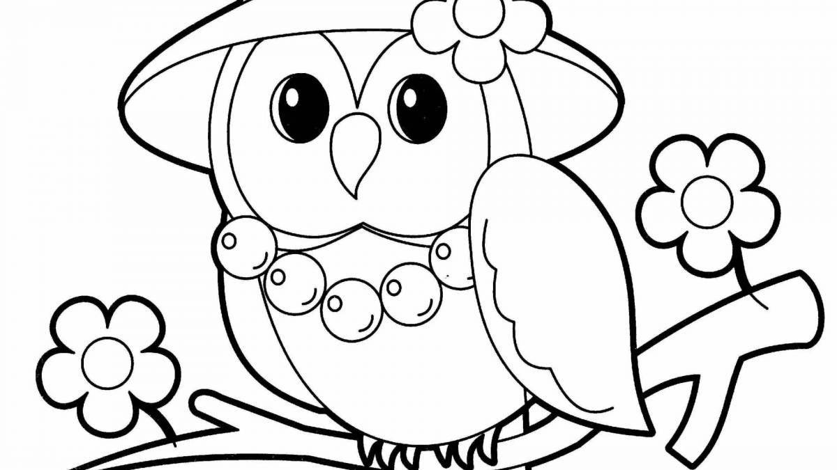 Adorable coloring pages for 5-6 year olds