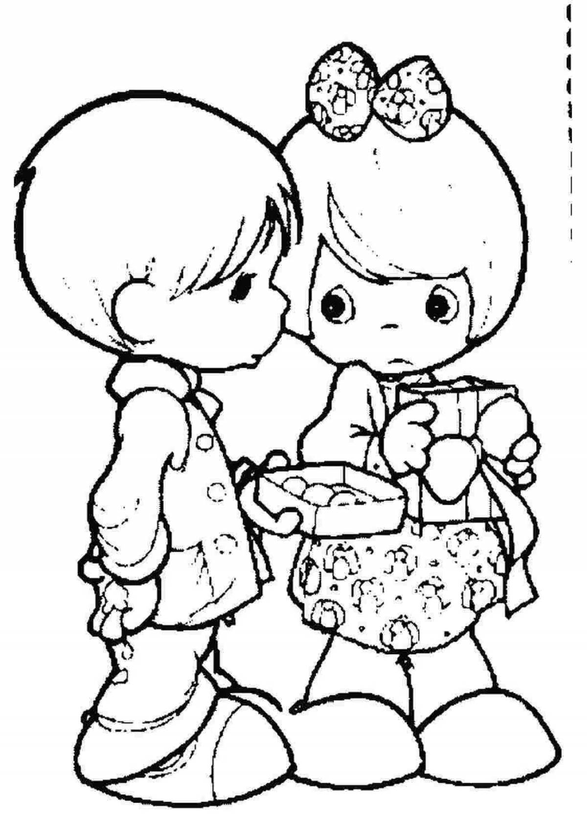 Color-frenzy раскраски для мальчиков и девочек