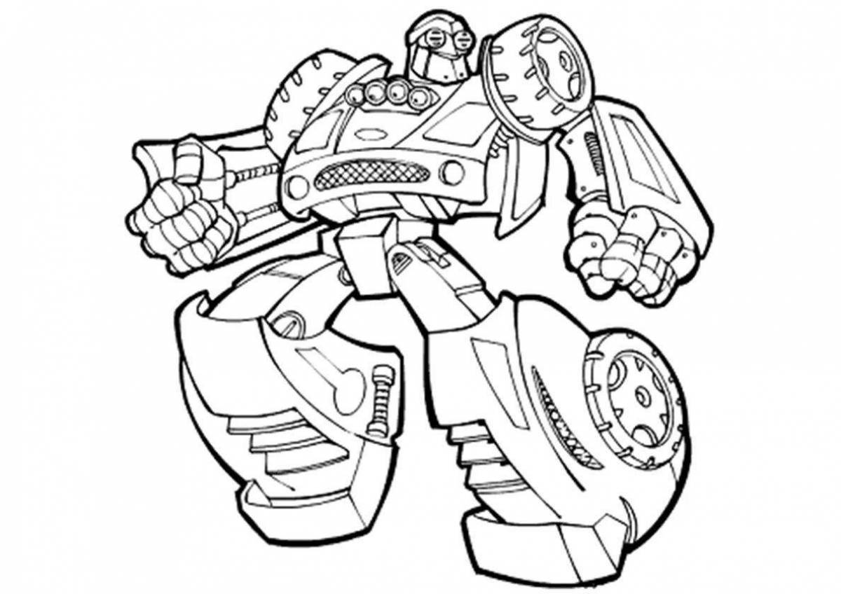 Fabulous transformers coloring pages for 6-7 year olds