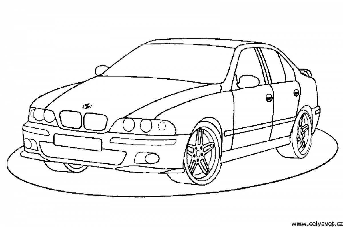 Fabulous cars coloring pages for boys 3 years old