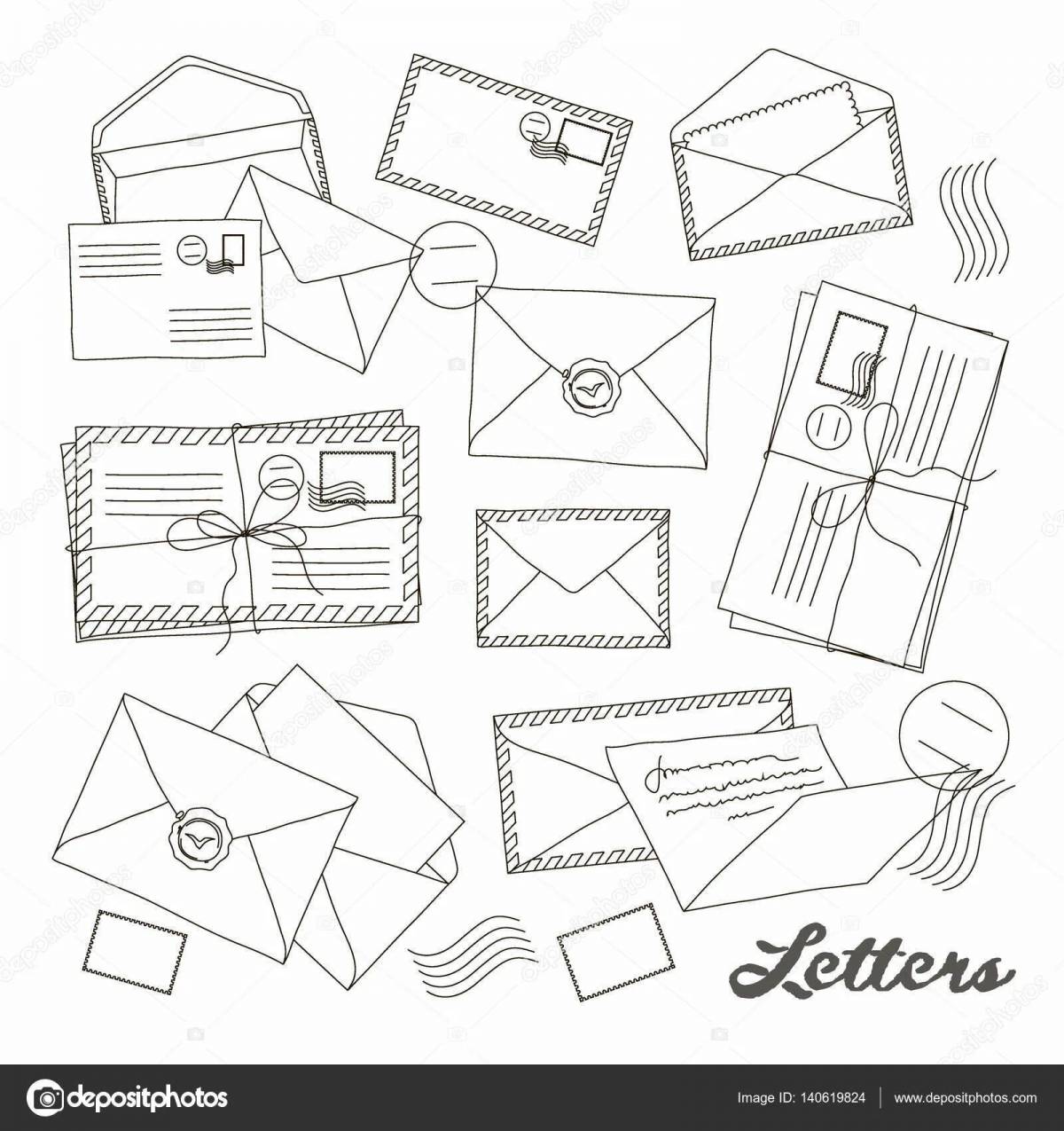 Картинки конверта для письма