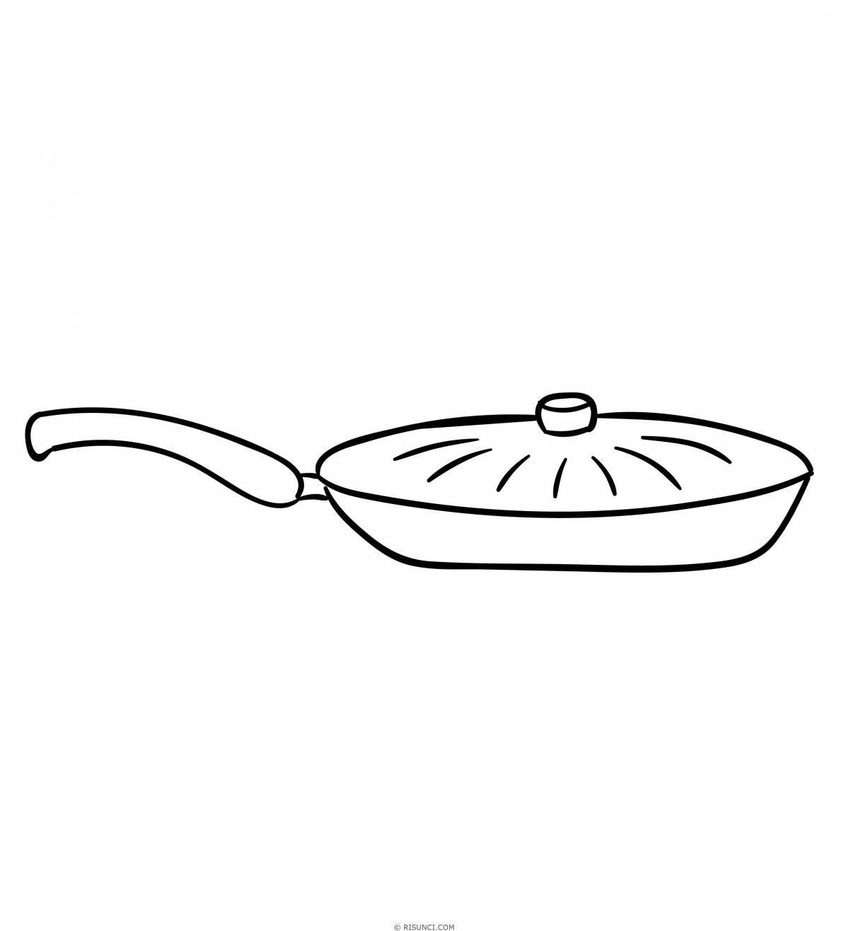 Living frying pan for babies