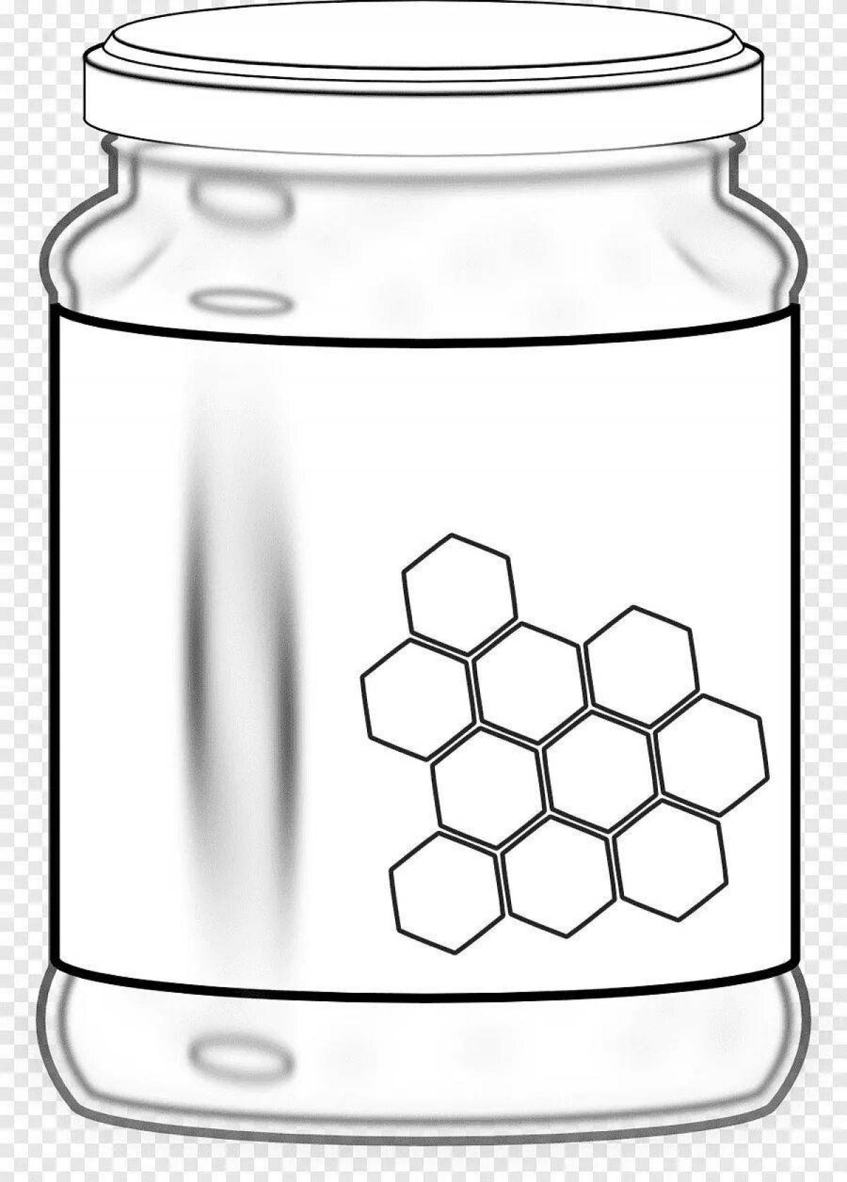 Playful honey coloring for minors