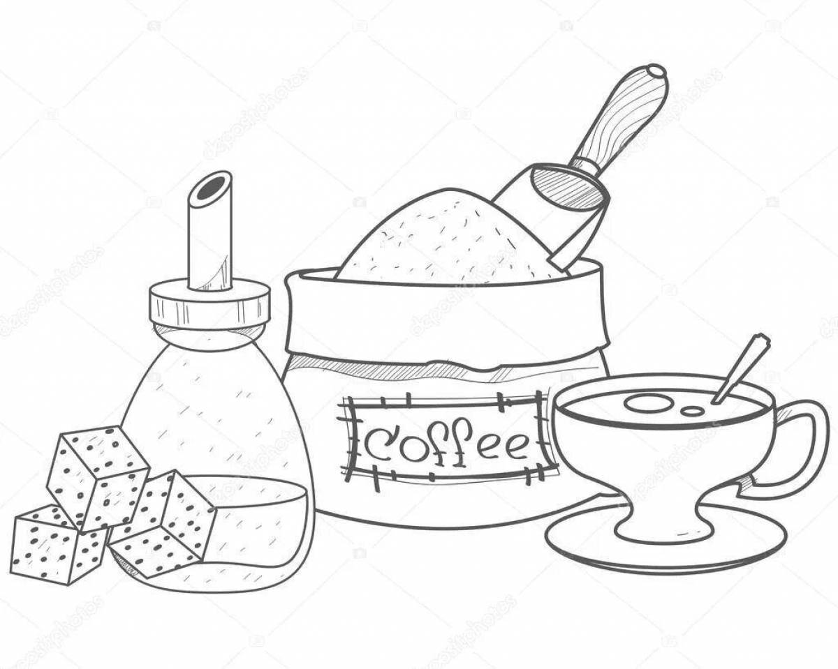 Великолепная сахарная раскраска для дошкольников