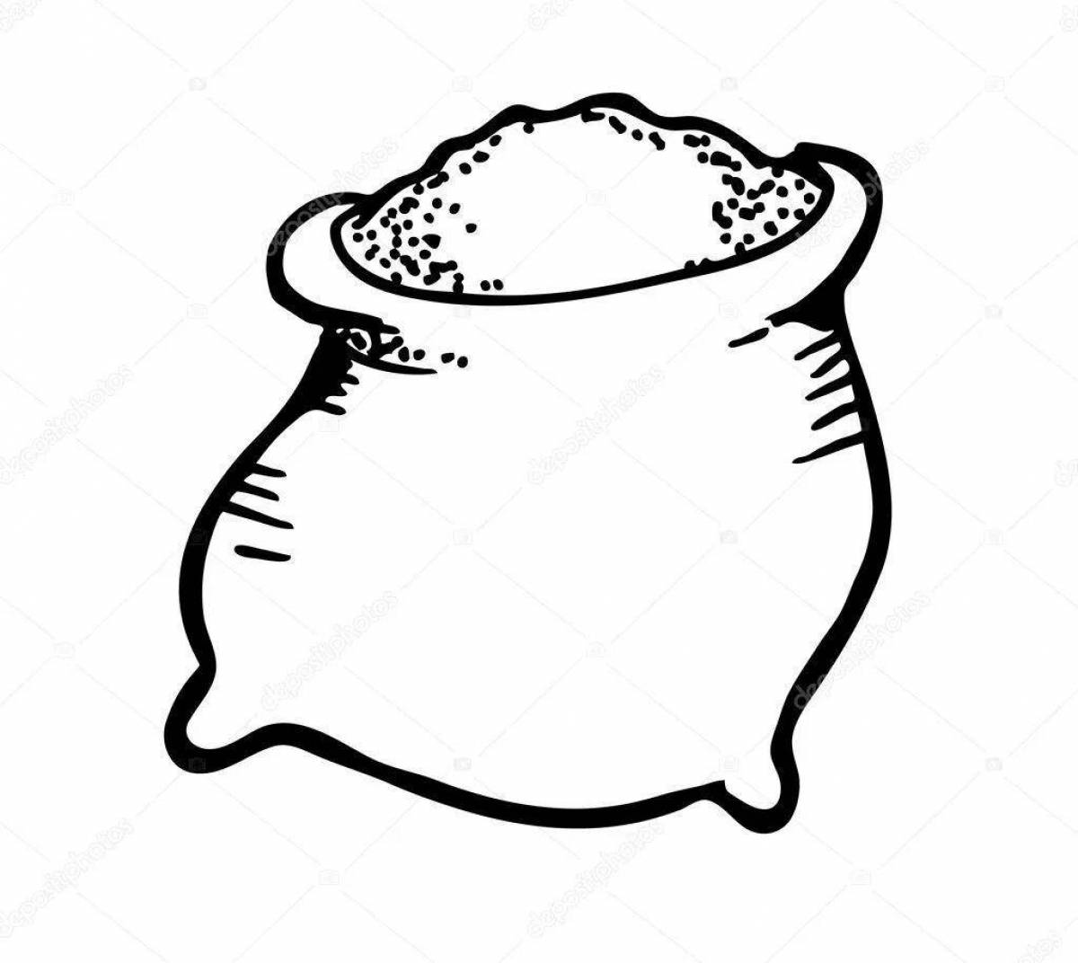 Радостная сахарная раскраска для юниоров