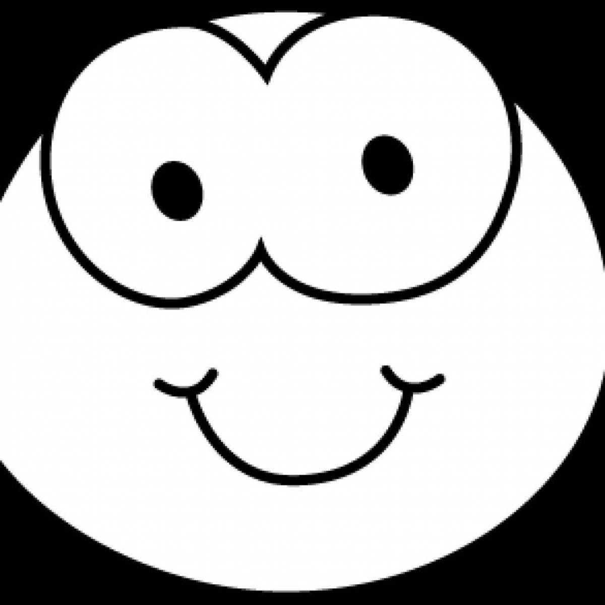 Excellent spider coloring page for babies