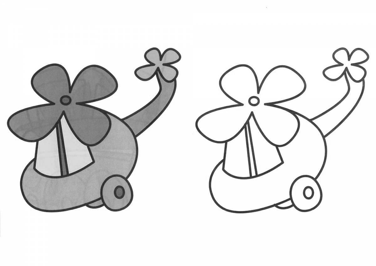 Прекрасная раскраска для детей