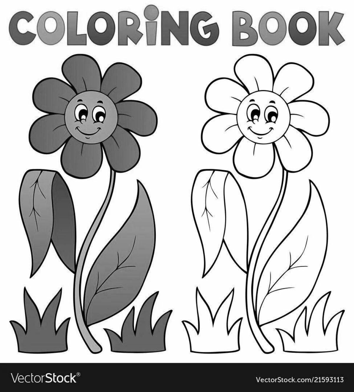 Cute coloring book for kids