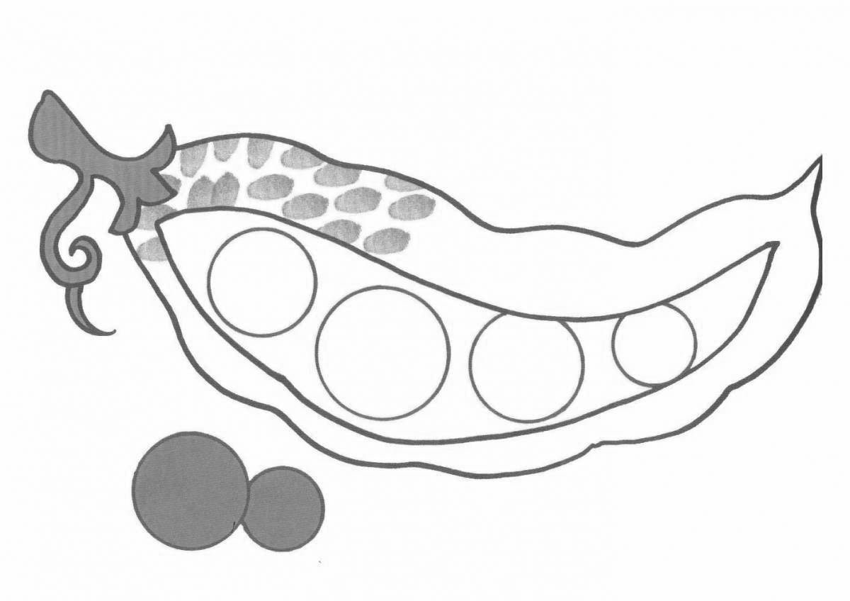 Colouring merry polka dots for kids