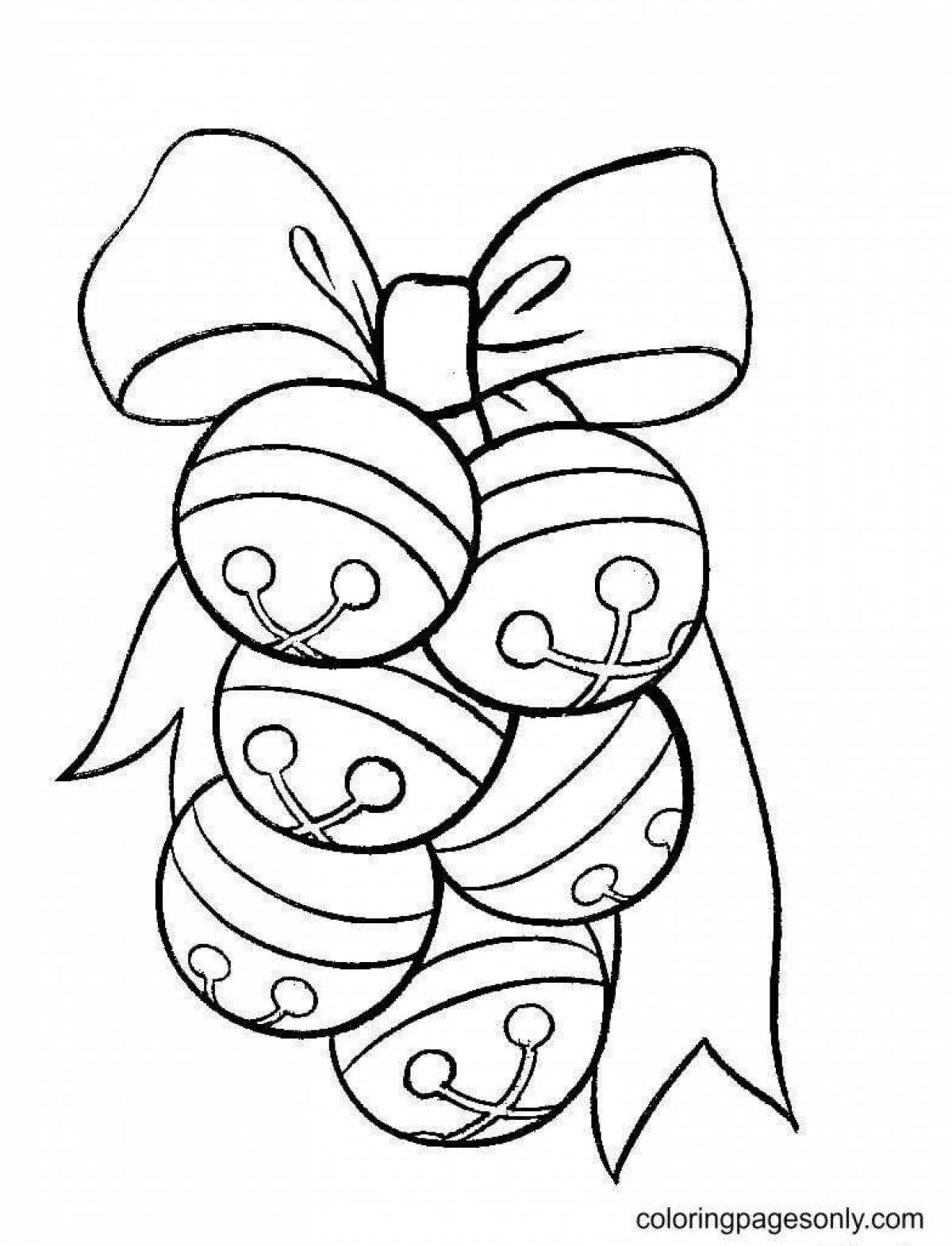 Lovely decorations for girls coloring book