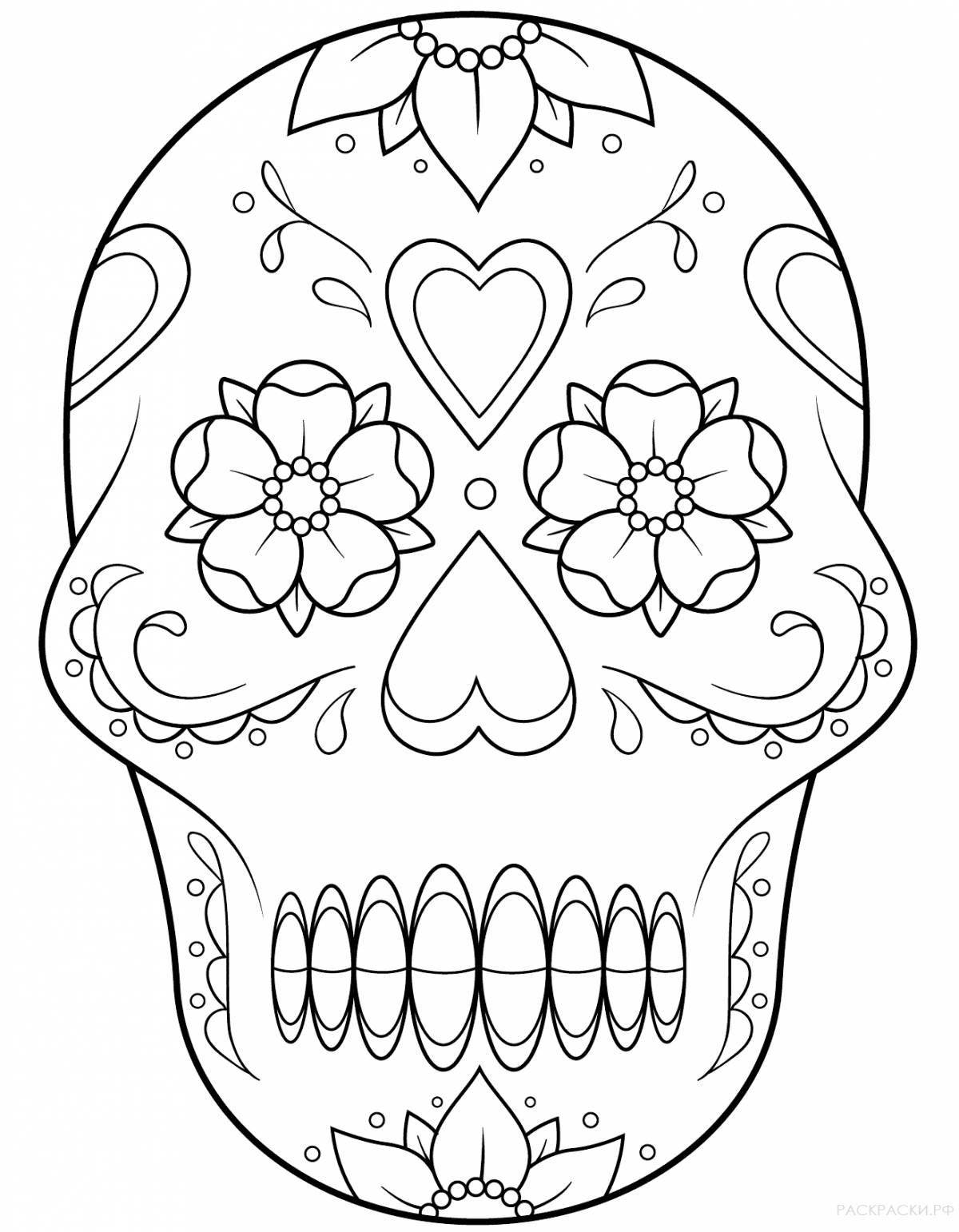 Colourful jewelry coloring pages for girls