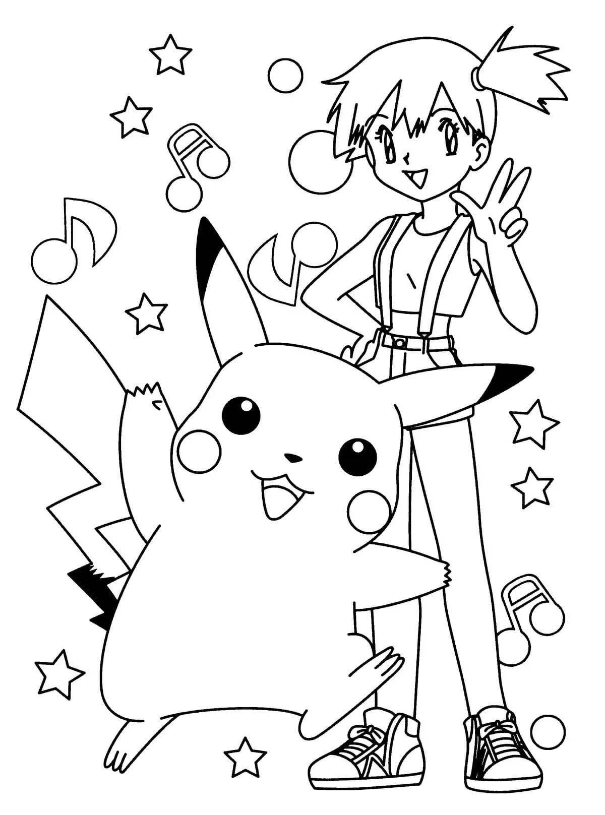 Amazing pokemon coloring pages for kids