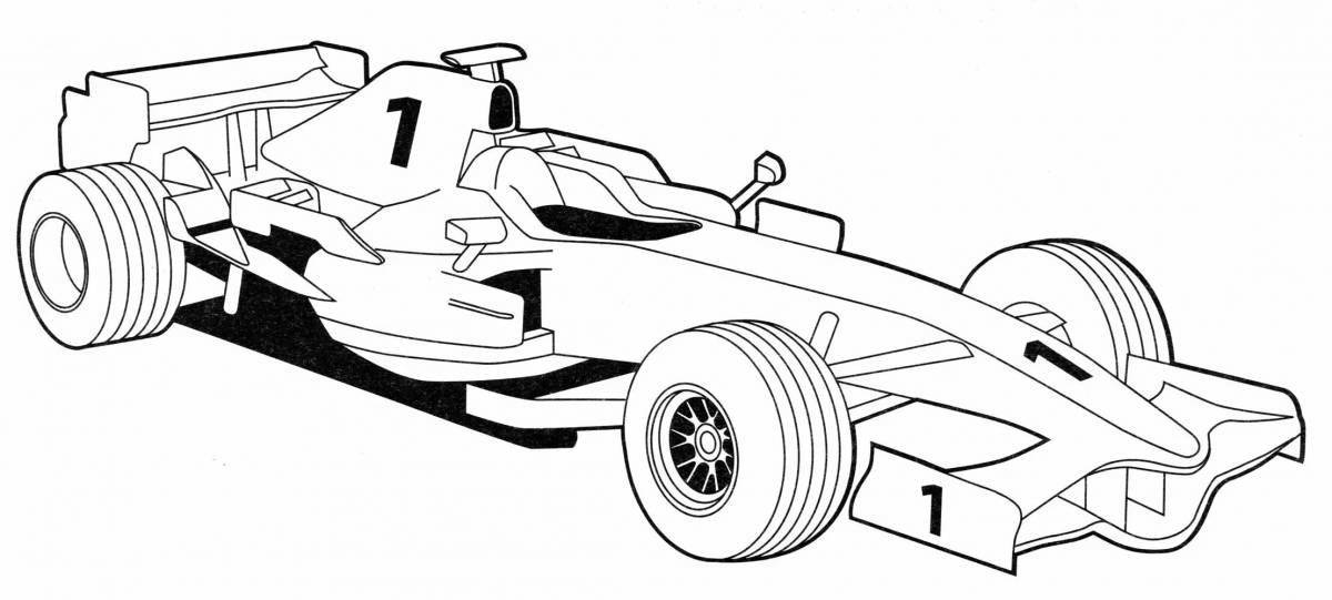 Photo Intriguing ferrari coloring book for kids