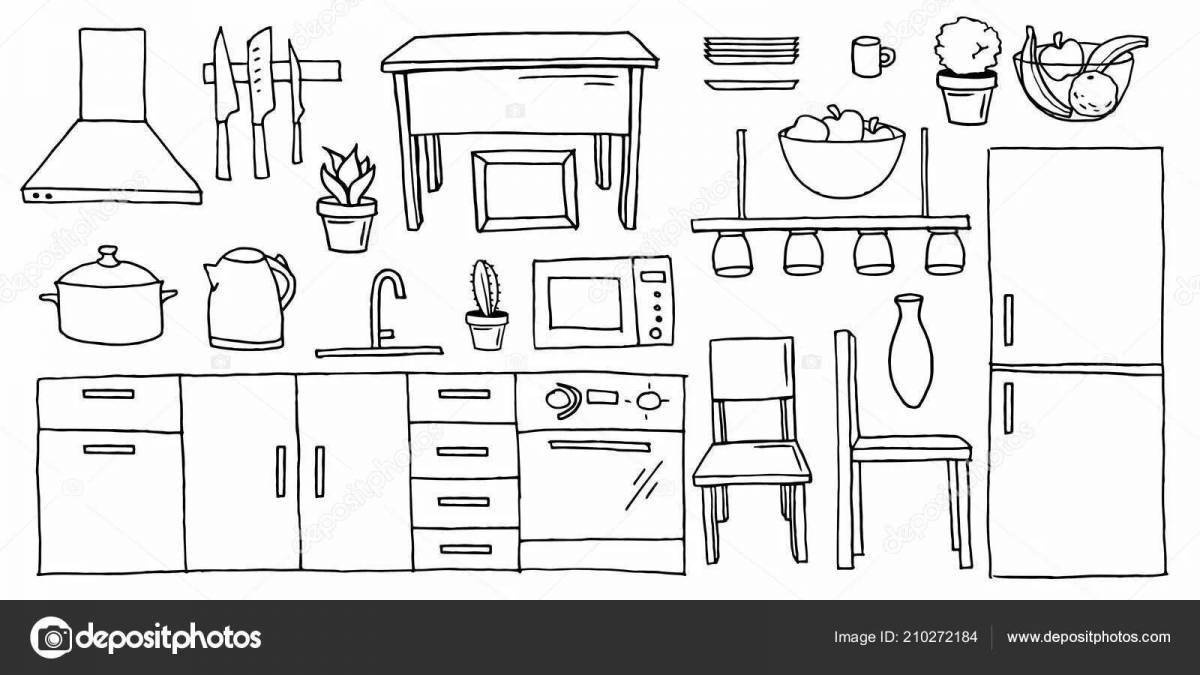 Colourful contemporary bocks for the home